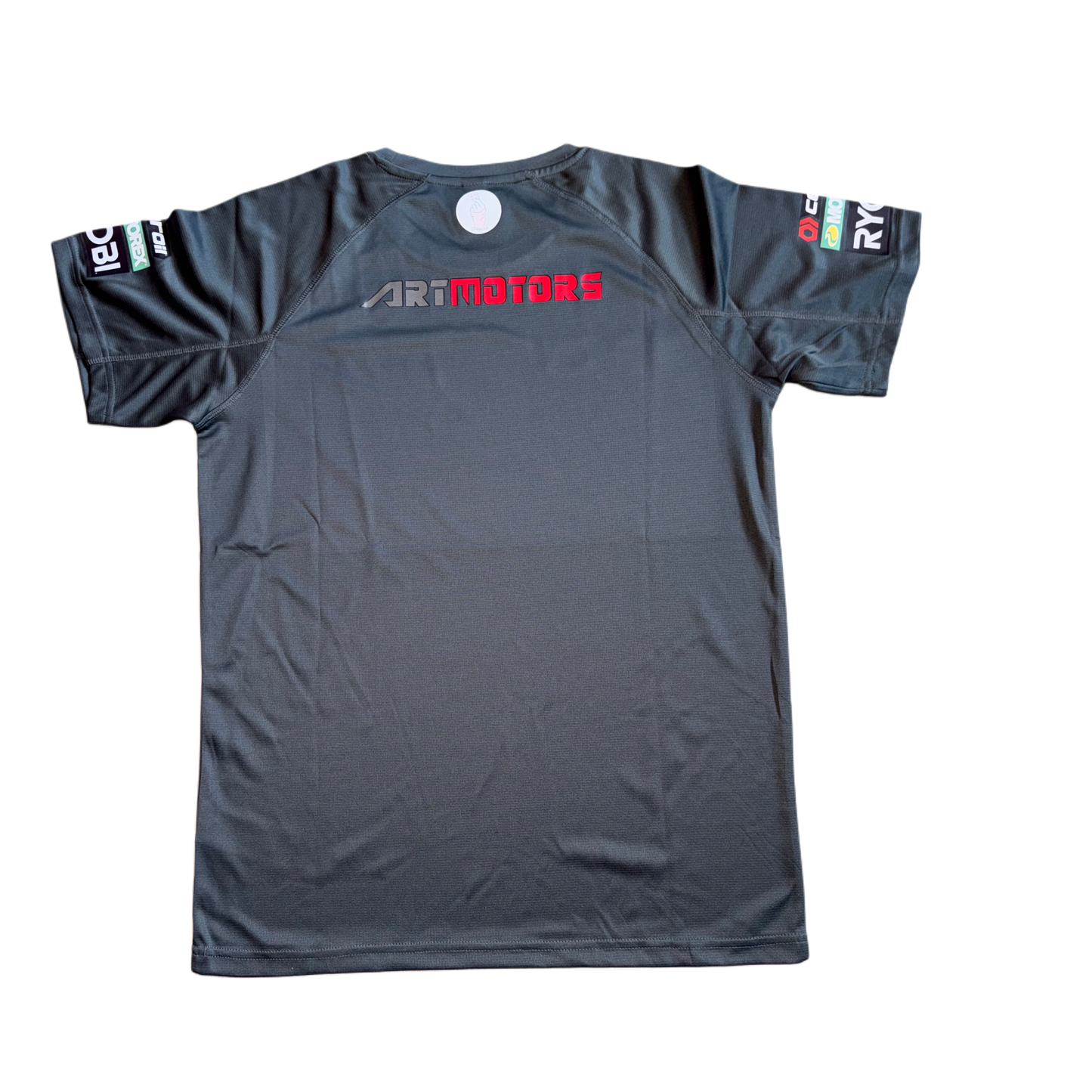 Camiseta Oficial ARTMOTORS - Edición Gris Taller