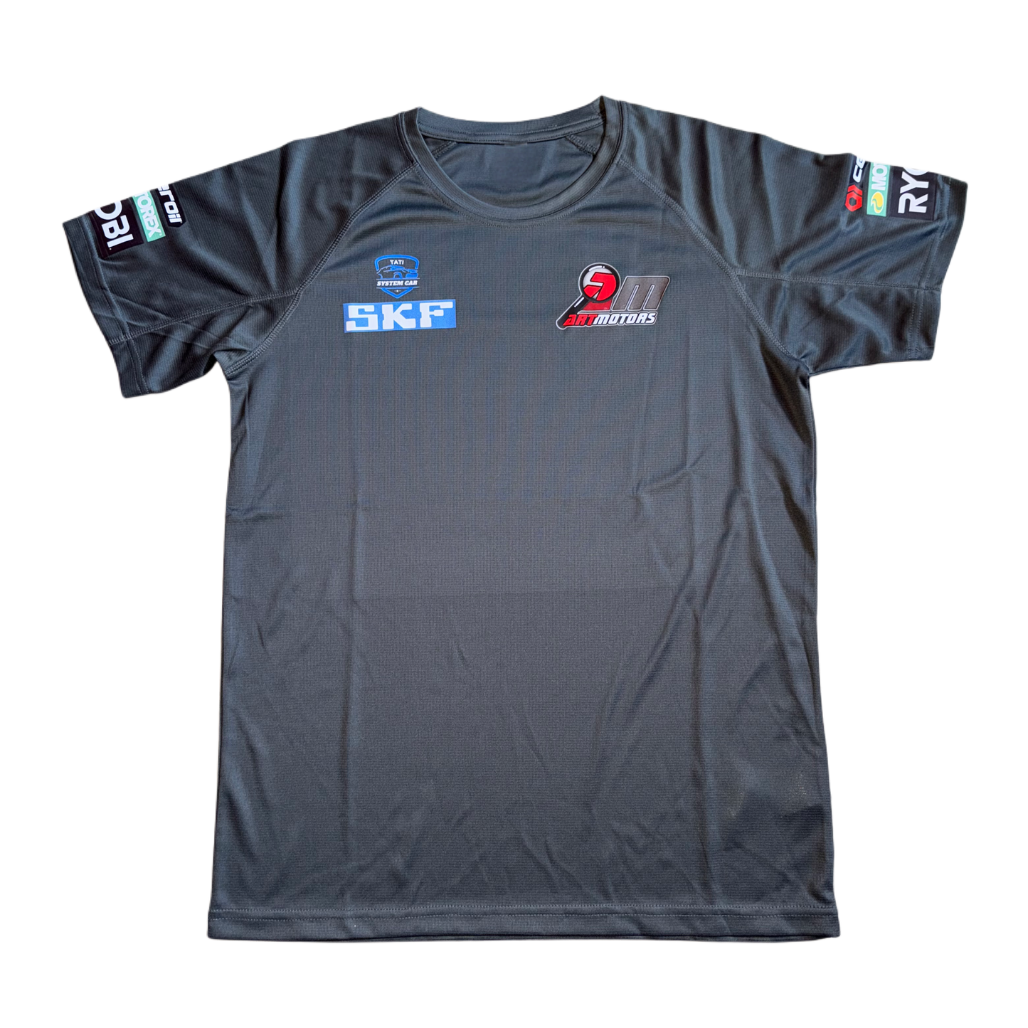 Camiseta Oficial ARTMOTORS - Edición Gris Taller
